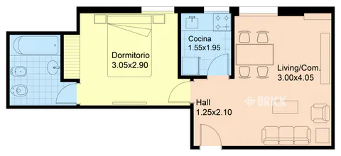 PEÑA al 2200 Piso 1