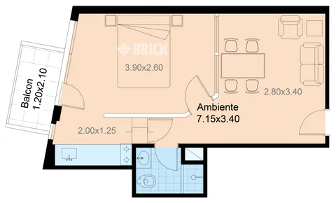 SANTA FE, AV. al 3300 Piso 5