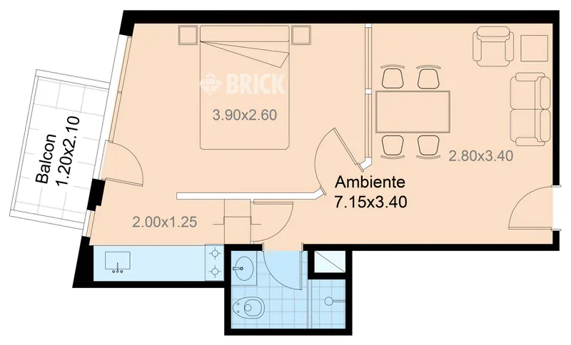 SANTA FE, AV. al 3300 Piso 5 2