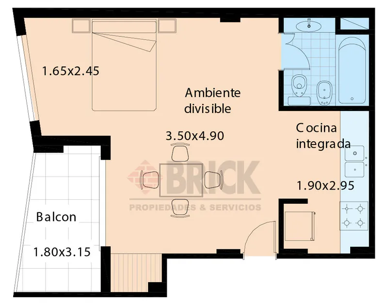 ACHAVAL al 300 Piso 1 2