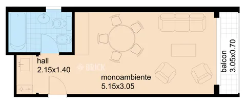 CHARCAS al 3100 Piso 9