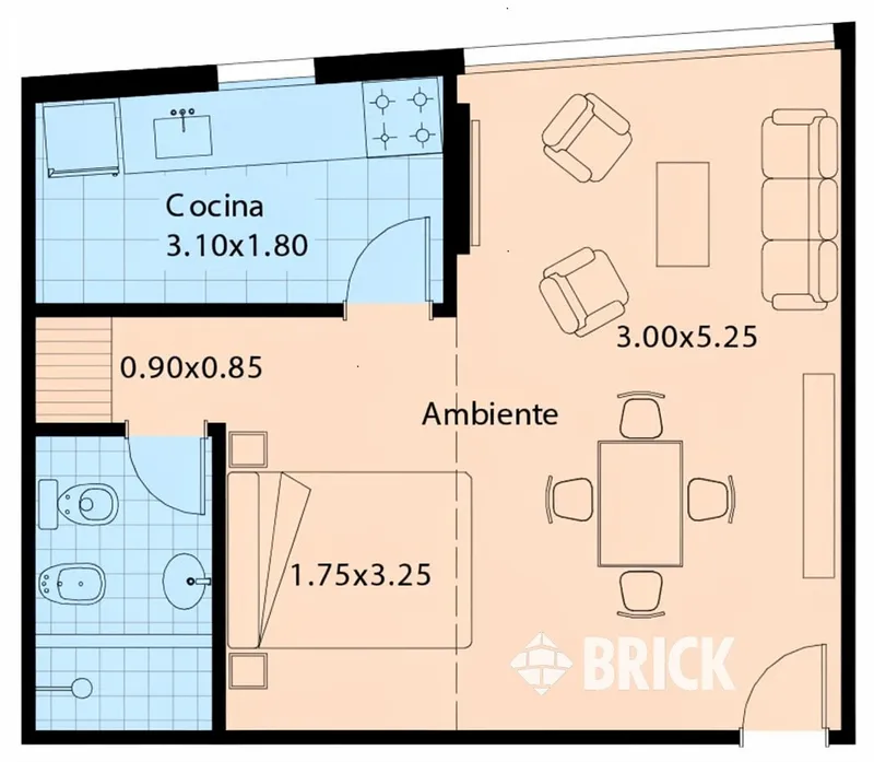 ESMERALDA al 1300 Piso 2 2